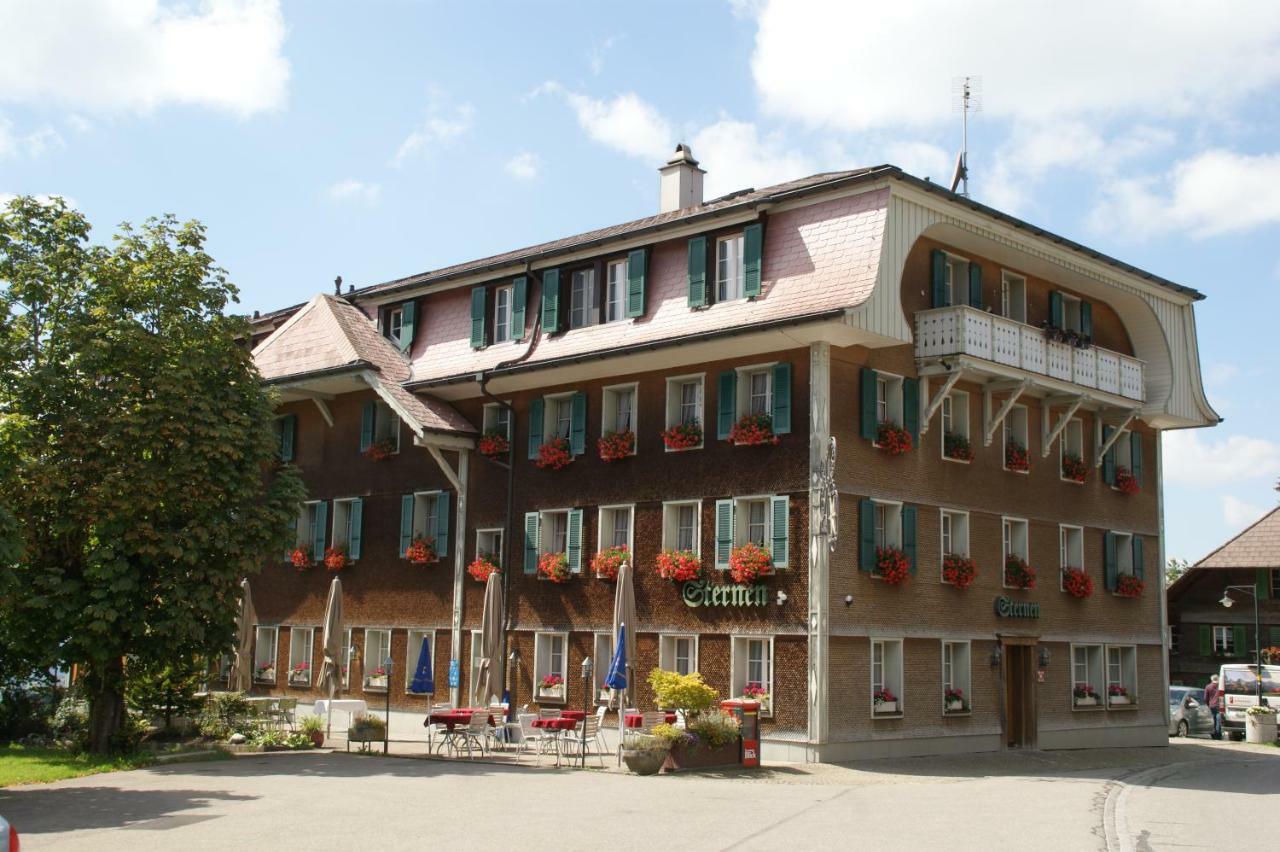 Hotel Restaurant Sternen Guggisberg 外观 照片